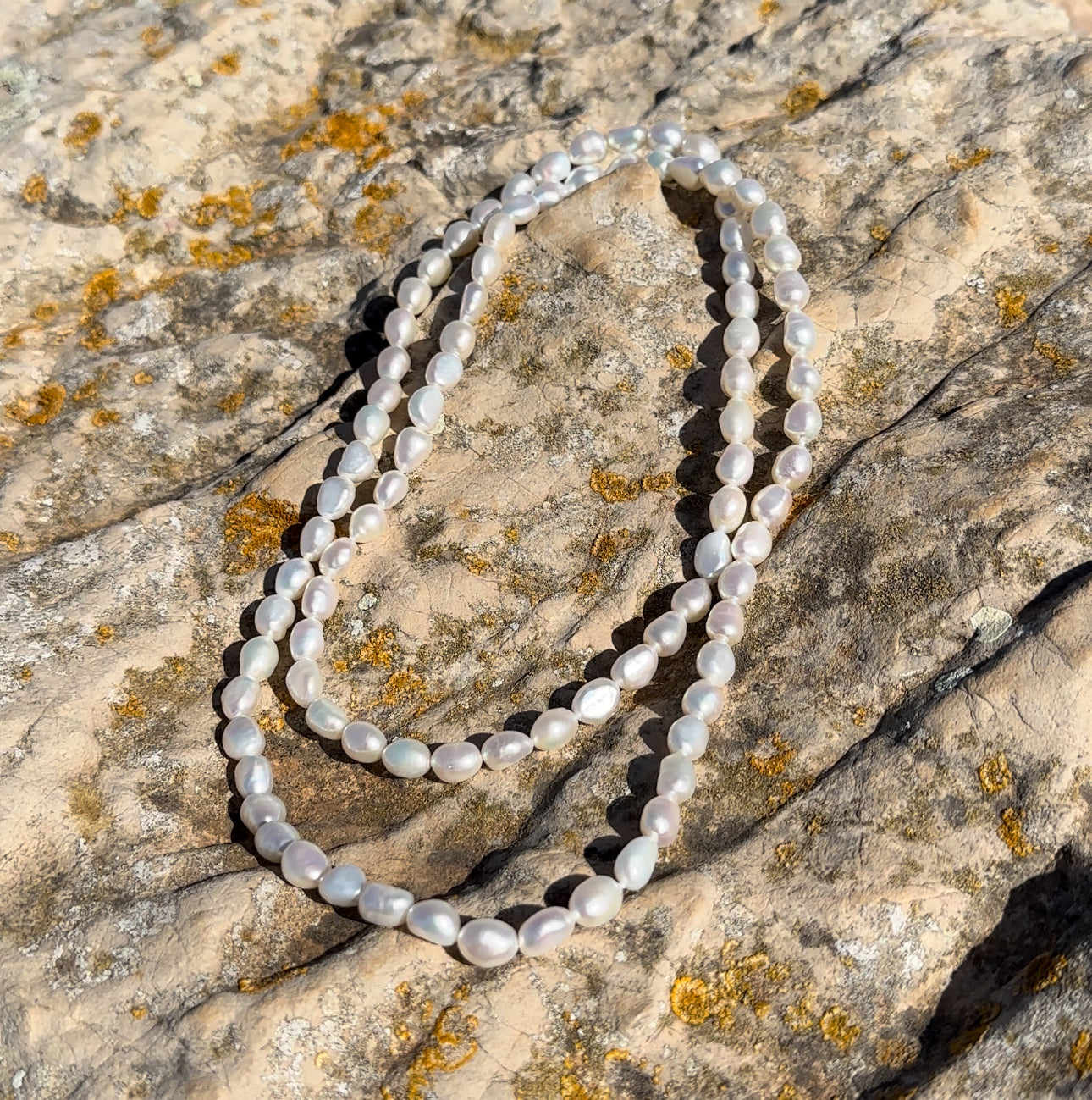 Süßwasserperlen Halskette