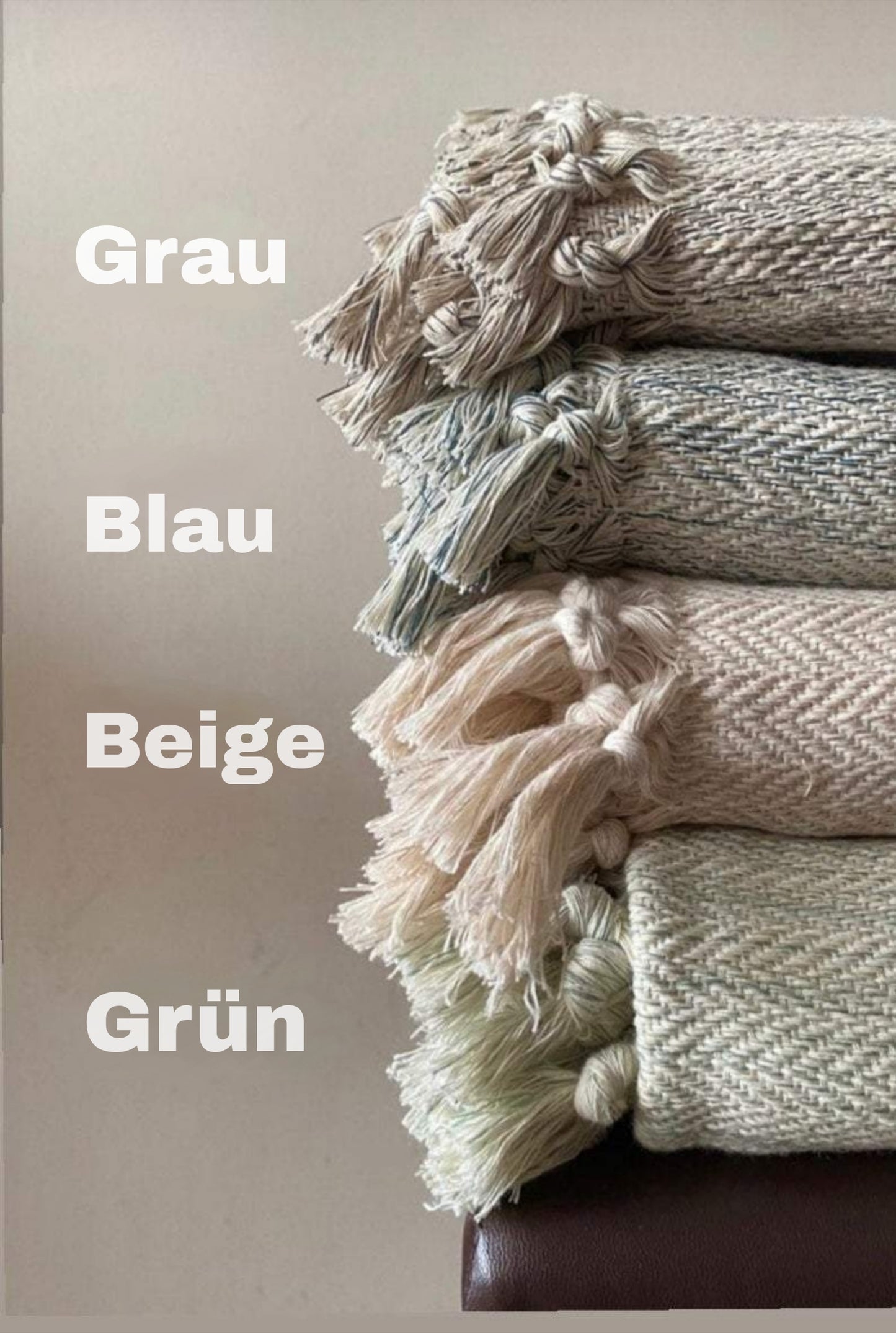 Handgewebte Decke "Şirince"