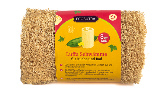 Luffa Schwämme - 3er Set
